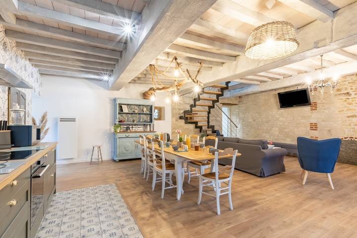 Maison de vacances pour 8 personnes, avec Terrasse et Jardin dans l' Aisne