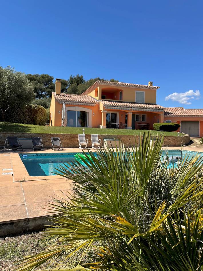 Villa für 8 Personen, mit Garten und Pool sowie Terrasse, mit Haustier an der Côte d'Azur - 4