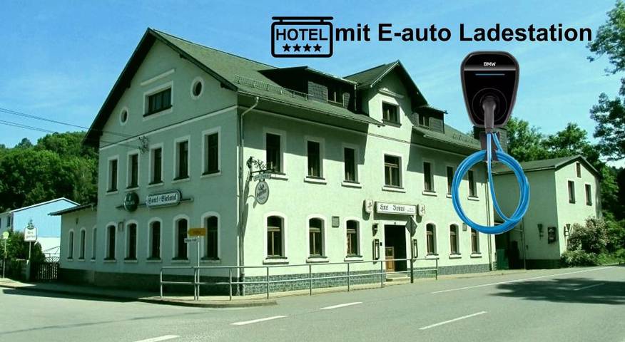 Hotel, mit Terrasse und Garten sowie Ausblick