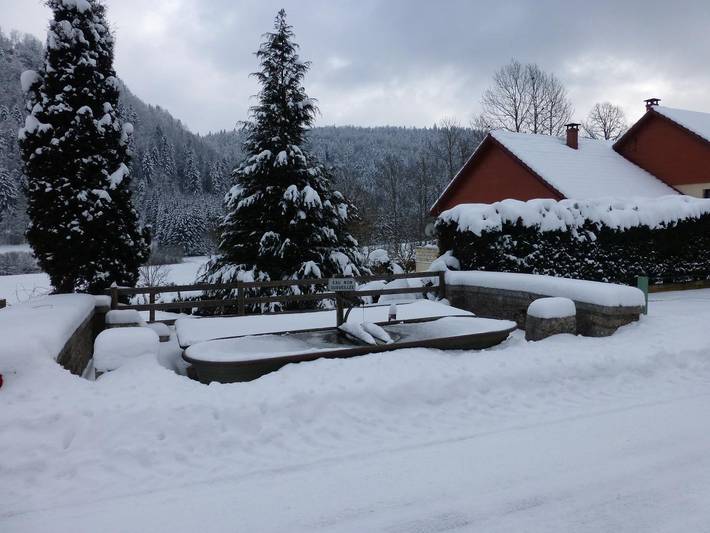 Gîte pour 6 personnes avec terrasse in Entre-deux-Monts, Parc naturel régional du Haut-Jura