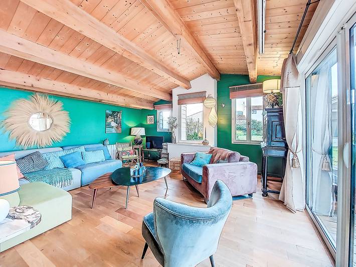 Location de vacances pour 10 personnes, avec terrasse et jardin dans Plage De La Bosse L Epine - 3