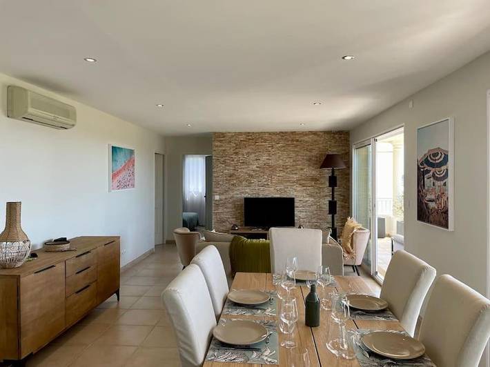 Gîte pour 6 personnes, avec vue et terrasse dans Gare De Bandol - 4