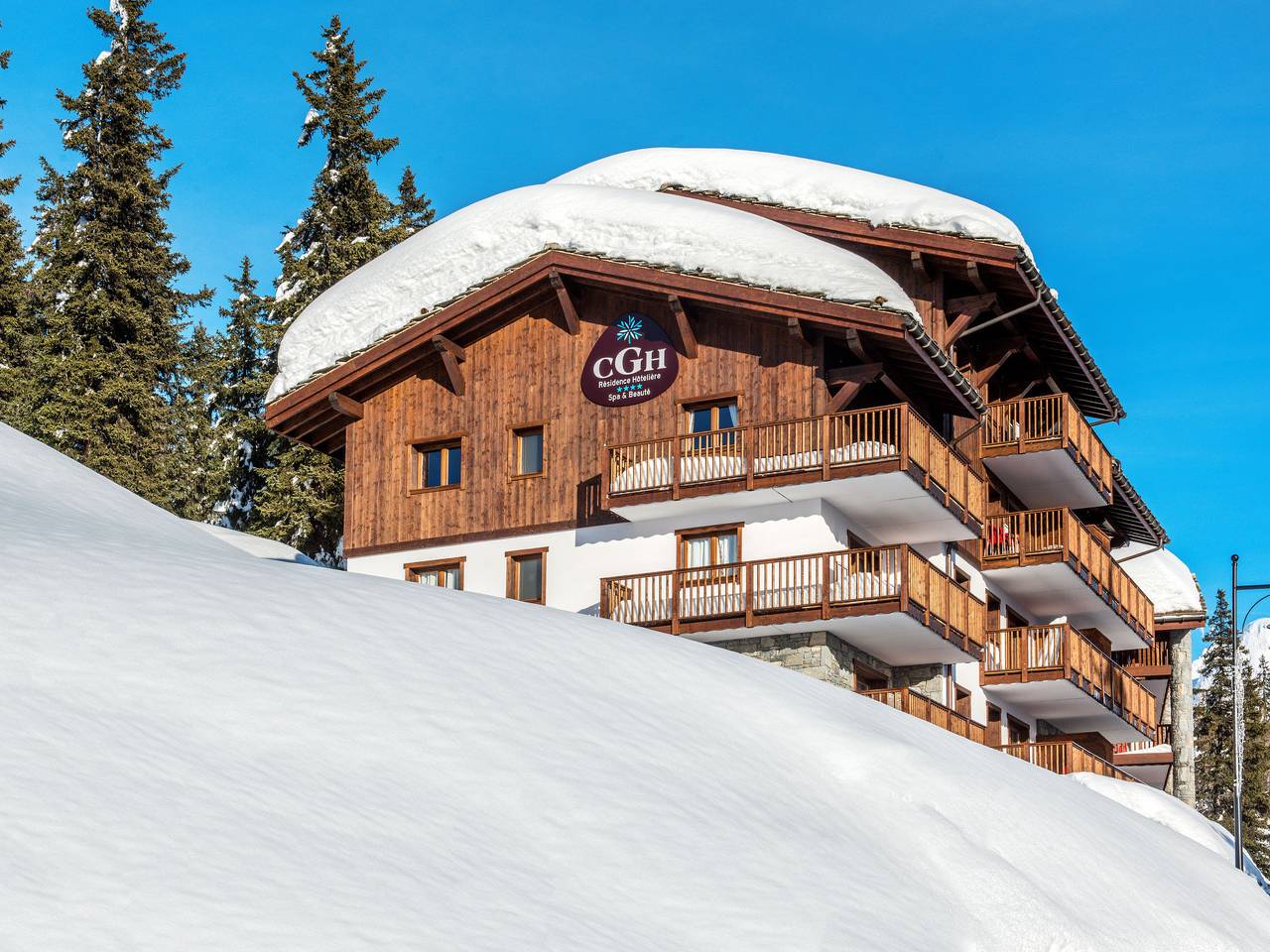 Appartement entier, Cgh Rés Chalet les Marmottons 4* in La Rosière, Montvalezan