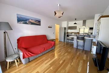 Gîte pour 2 personnes, avec terrasse dans Gare D Arcachon