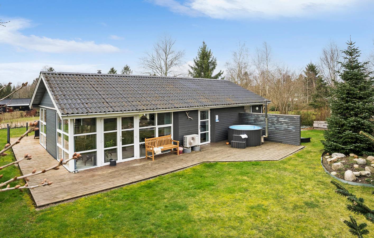 Feriehus for 6 personer med terrasse in Silkeborg Kommune