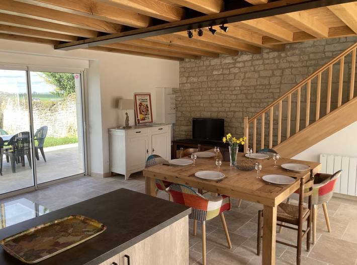 Gîte pour 5 personnes, avec jardin et terrasse à Ligré - 4