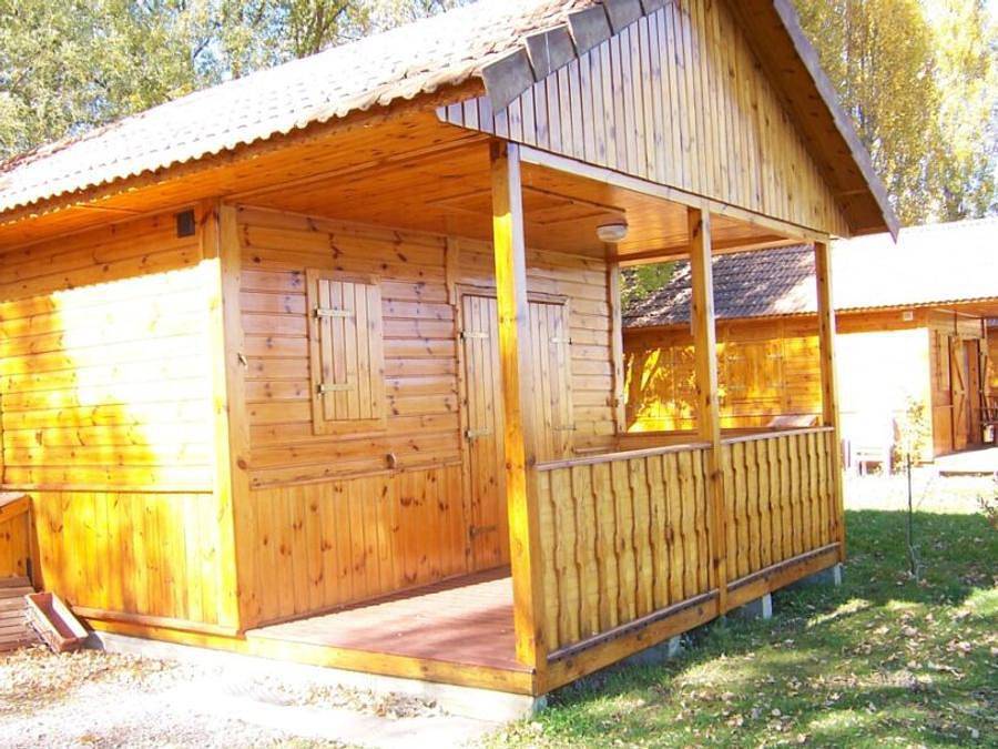 Camping La Motte Flottante - Chalet 4 personnes - 2 Chambres in La Freissinouse, Région de Gap