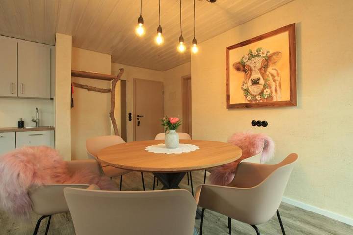 Maison d’hôte pour 6 personnes, avec vue ainsi que jardin et sauna, animaux acceptés à Mittelberg - 4