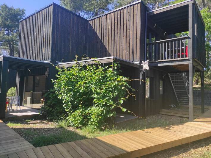 Gîte pour 4 personnes, avec jardin et vue, animaux acceptés dans Plage Moutchic - 2