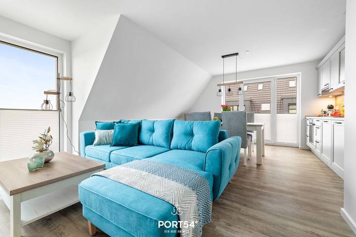 Ferienwohnung für 6 Personen, mit Ausblick und Balkon in Westerdeichstrich