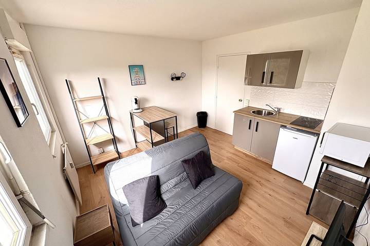 Studio pour 2 personnes, adapté aux familles à Nantes