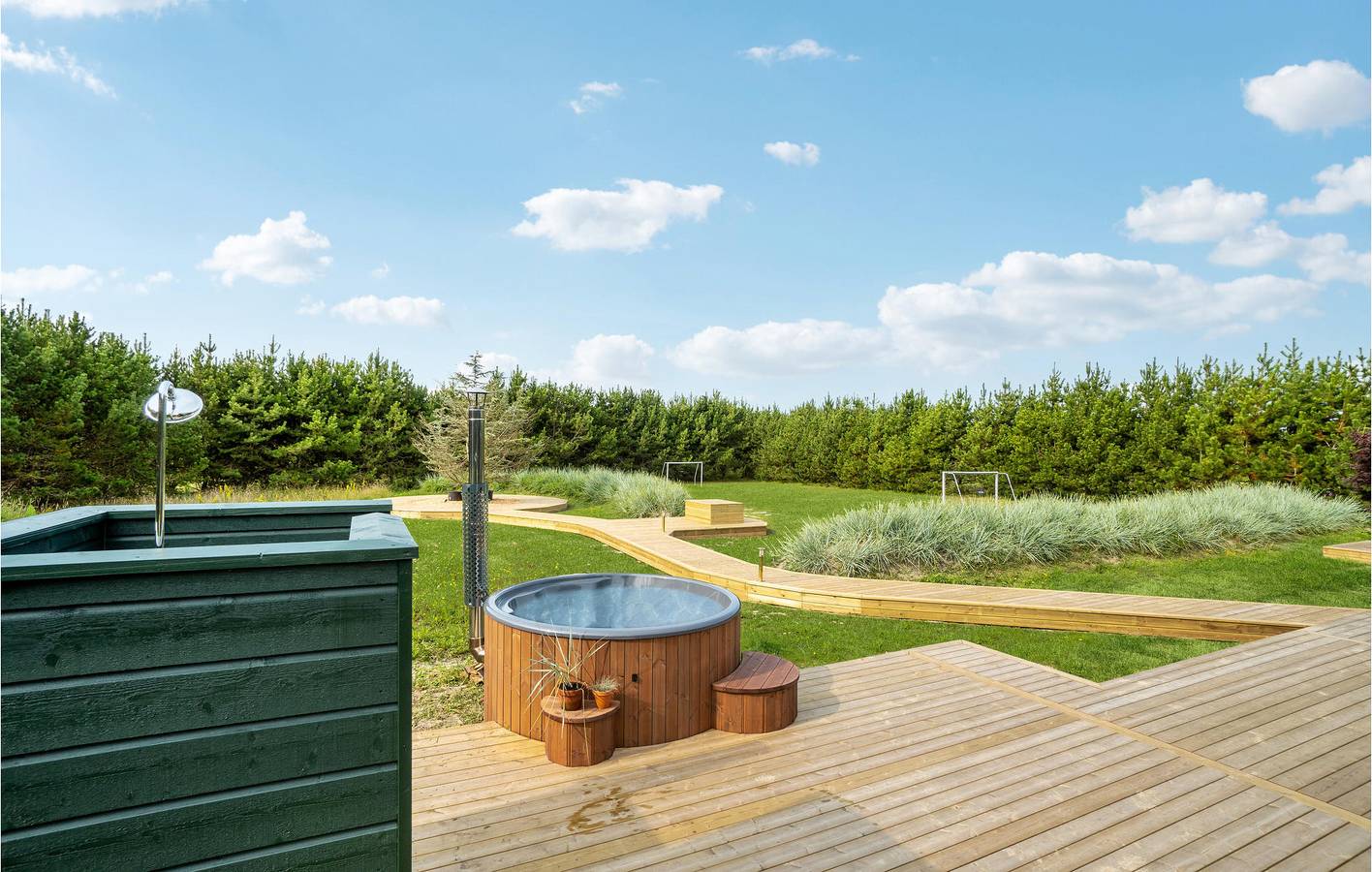 Feriehus for 8 personer med terrasse in Bratten, Jerup
