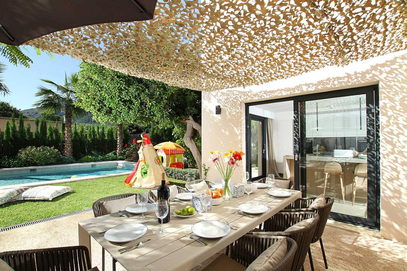 Villa 'Maronja' with Private Pool, Wi-Fi and Air Conditioning in Torrent de la Vall d'en Marc, Pollença