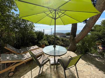 Gîte pour 2 personnes, avec terrasse à Sète