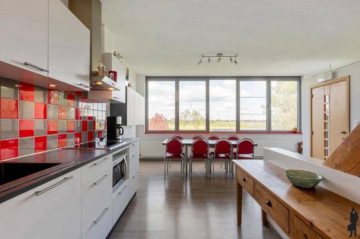 Gîte pour 8 personnes, avec vue et jardin, animaux acceptés à Lier - 3