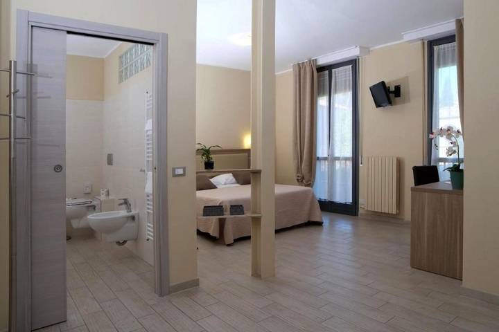 Hôtel pour 4 personnes, avec jardin