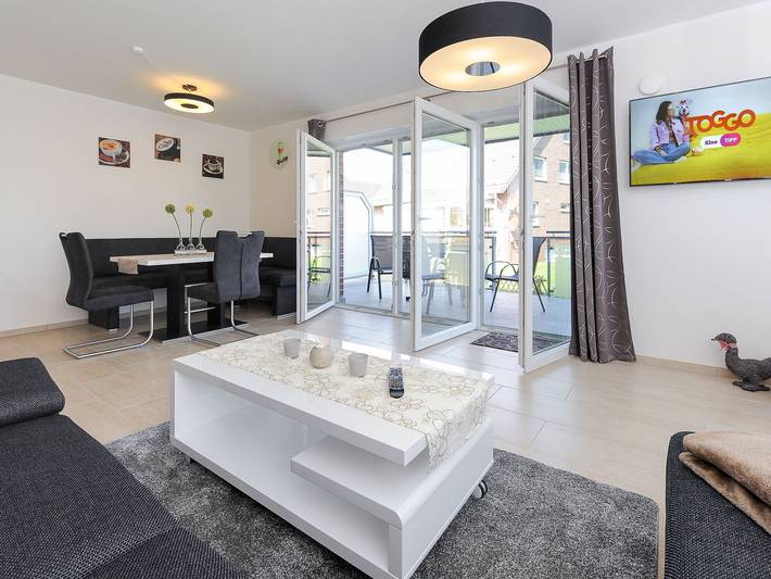 Ferienwohnung für 4 Personen, mit Terrasse