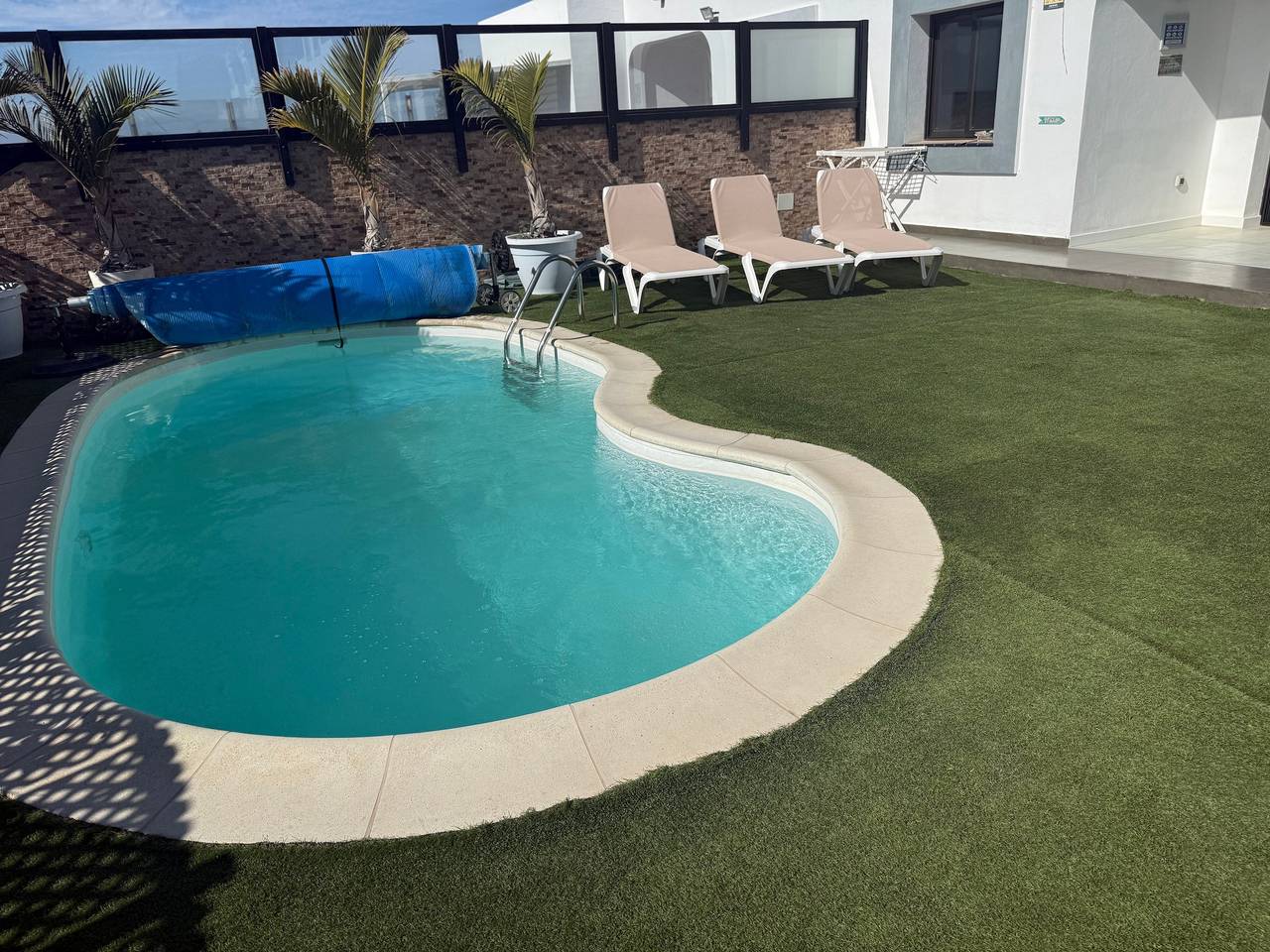 Ferienhaus 'Corralejo Branded Residensed' mit Meerblick, Wlan & Klimaanlage in Geafond, La Oliva