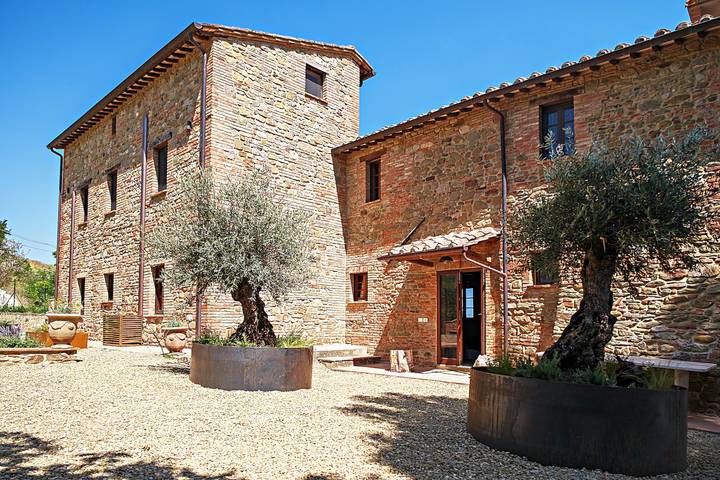 Villa 'San Biagio' – Luxus mit Seeblick, Wlan und Klimaanlage in Città della Pieve, Perugia Provinz