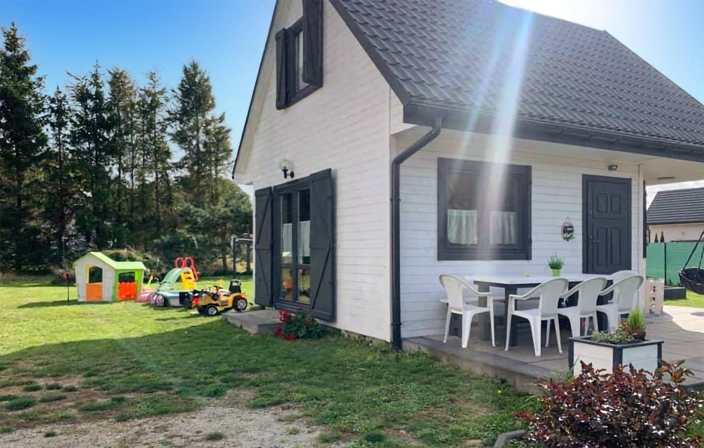 Ferienhaus für 6 Personen mit Garten in Kołczewo, Stettiner Haff