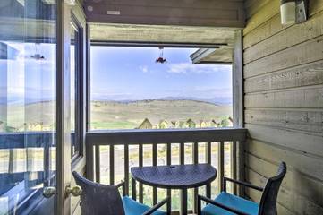 Gîte pour 4 personnes, avec balcon et vue à Granby