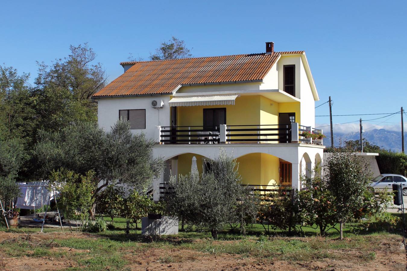 Entire apartment, One bedroom apartment with terrace Privlaka, Zadar A-667-b in Privlaka, Zadar