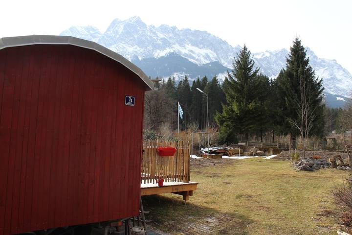 Bungalow für 2 Personen, mit Sauna und Garten sowie Ausblick und Terrasse in Oberbayern - 3