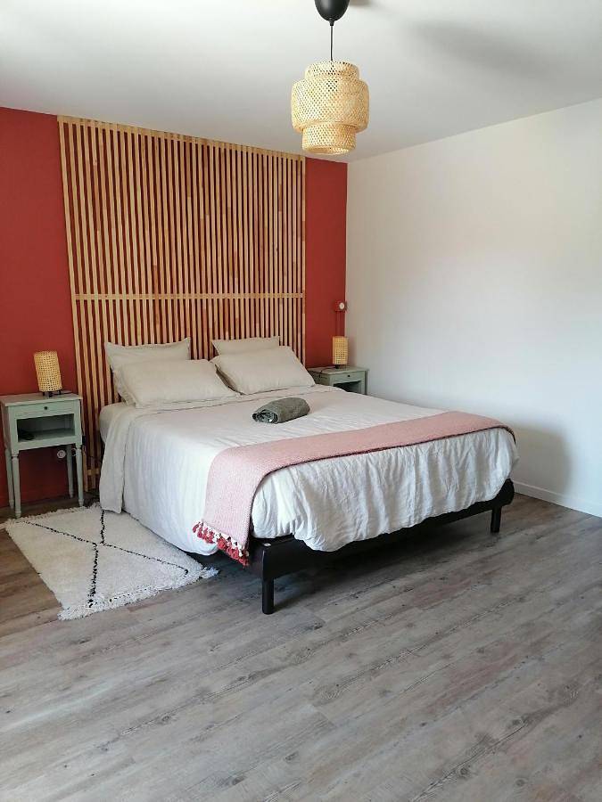 Chambre d’hôte pour 2 personnes, avec Terrasse ainsi que Jardin et Vue