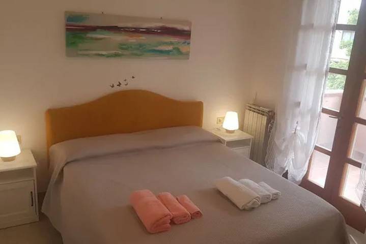 Ferienwohnung für 4 Personen, mit Balkon/Terrasse und Garten