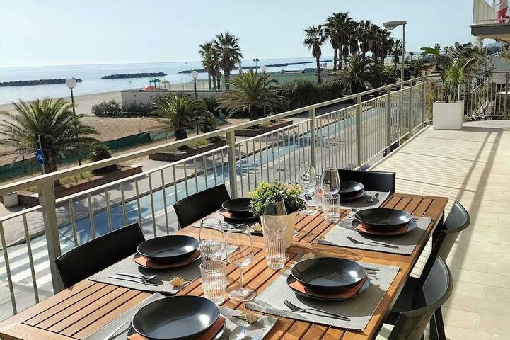 Appartement de vacances pour 9 personnes, avec balcon - 1