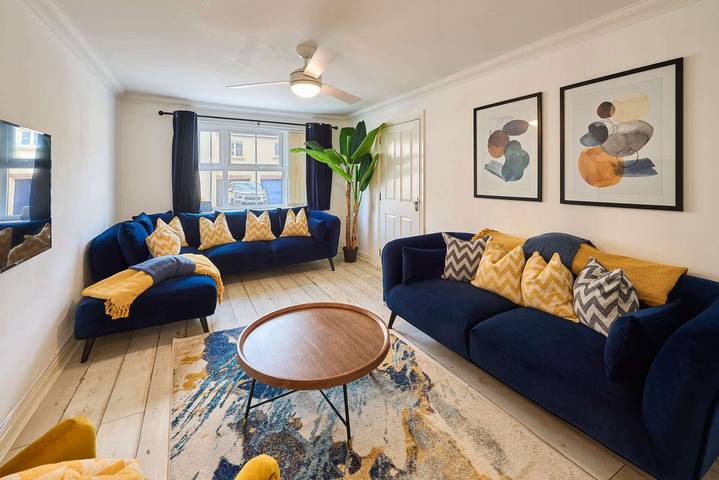 Ferienhaus für 7 Personen, mit Garten in Cornwall