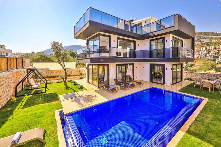 Villa pour 6 personnes, avec balcon à Kalkan - 3