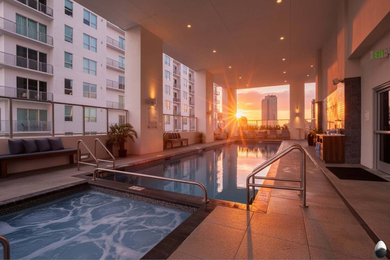 Entire apartment, Relax Above Miami   Skyline Views  Gym   Pool in Miami, Florida