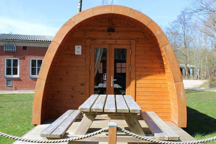 Ferienhaus für 4 Personen, mit Terrasse und Sauna in Haithabu