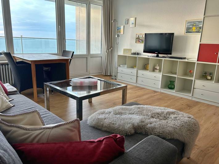 Ferienwohnung für 2 Personen, mit Balkon in Norderney Weststrand