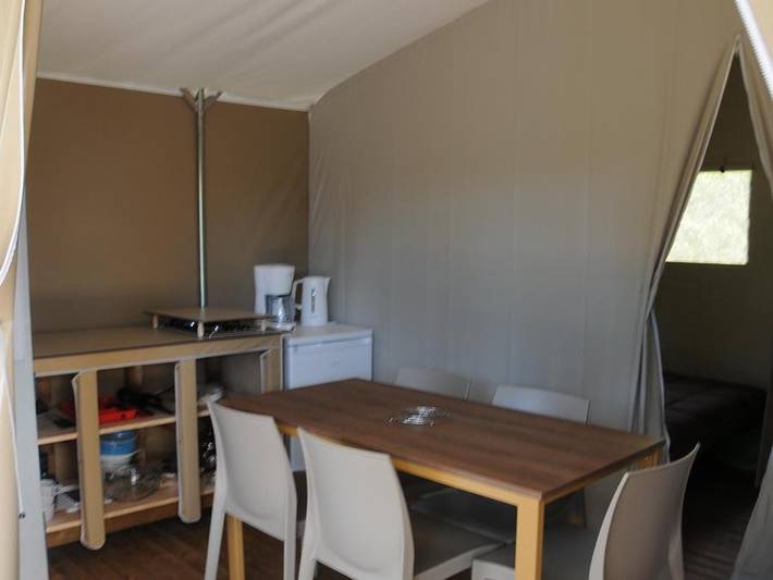 Tente pour 5 personnes, avec bassin pour enfant en Bretagne - 3