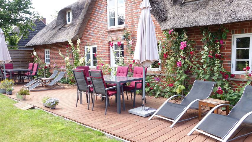 Ferienwohnung für 5 Personen, mit Terrasse und Garten, kinderfreundlich in Tating - 2