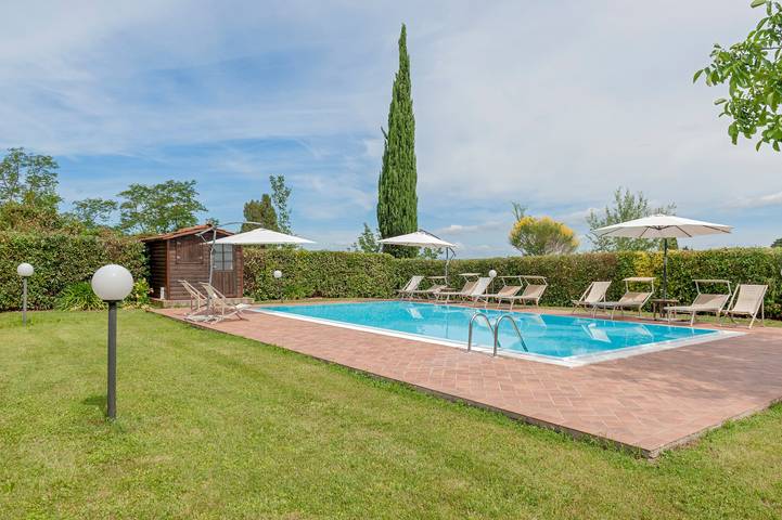 Ganze Wohnung, Poggio Novello – Agriturismo in Peccioli mit Pool und Gartenblick in Peccioli, Pisa Provinz