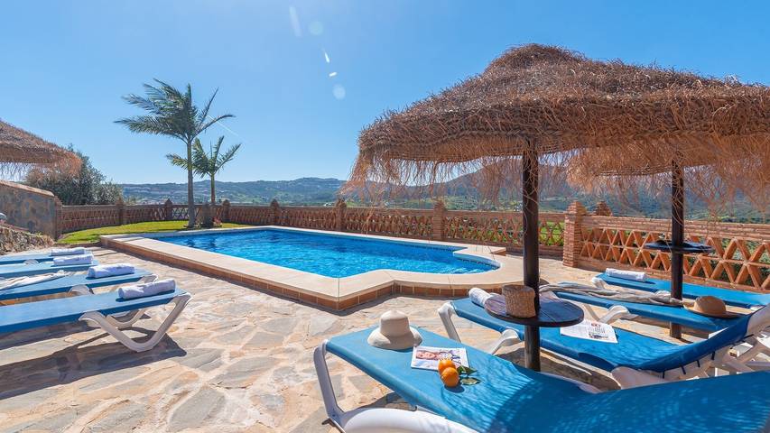 Chalet para 8 personas, con piscina y balcón/terraza en Costa del Sol Occidental