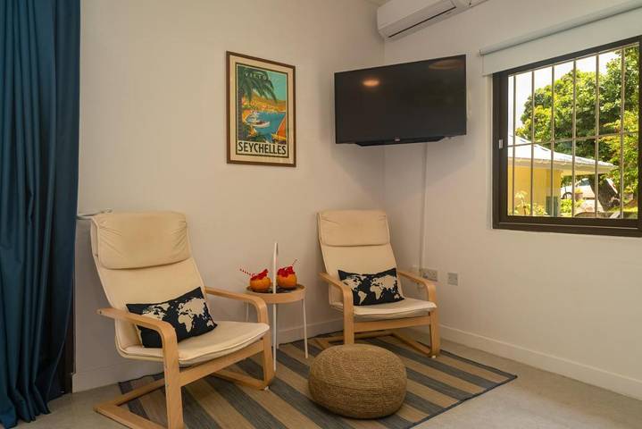 Maison d’hôte pour 2 personnes, avec piscine ainsi que vue et jardin dans Mahé - 3