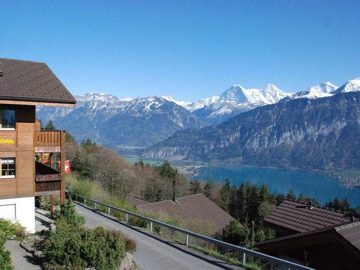 Ferienhaus für 4 Personen, mit Balkon und Ausblick in Beatenberg - 3