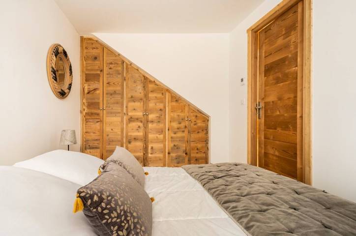 Appartement entier, Appartement "Lodge Alouette" avec accès aux pentes, balcon privé et Wi-Fi in Champagny-en-Vanoise, Massif de la Vanoise