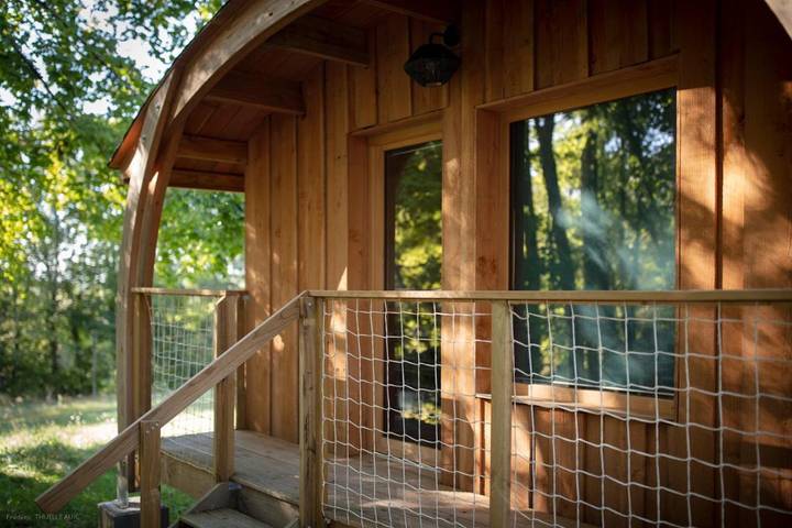 Maison d’hôte pour 4 personnes, avec Terrasse et Jardin ainsi que Piscine et Vue