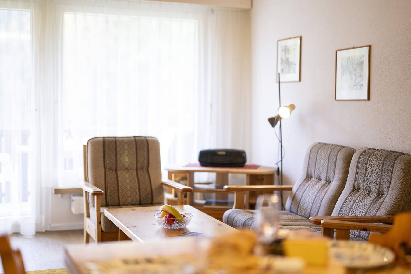 Ganze Wohnung, Ferienwohnung für 4 Personen mit Balkon in Scuol, Unterengadin