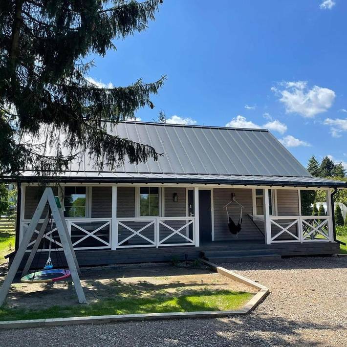 Apartament wakacyjny dla 8 osób, z Jacuzzi i Taras oraz Ogród w Nałęczów