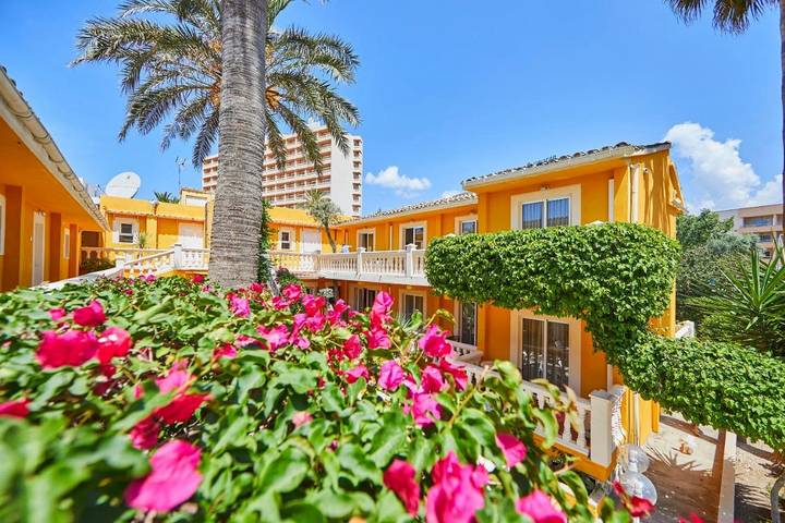 Appartamento per 2 persone, con Balcone e Terrazza nonché Giardino e Panorama a Peguera