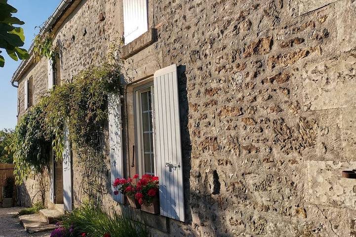 Gîte pour 10 personnes, avec Jacuzzi ainsi que Terrasse et Jardin à Foussais-Payré