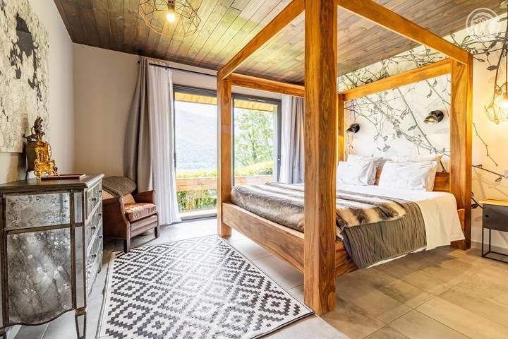 Gîte pour 2 personnes, avec jacuzzi et sauna ainsi que piscine et terrasse à Novalaise - 4