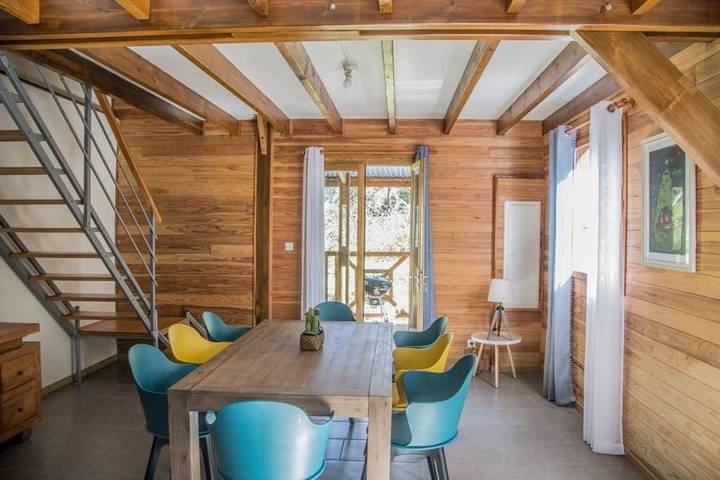 Chalet pour 6 personnes, avec jardin