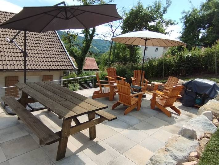 Gîte pour 6 personnes, avec jardin à Le Tholy